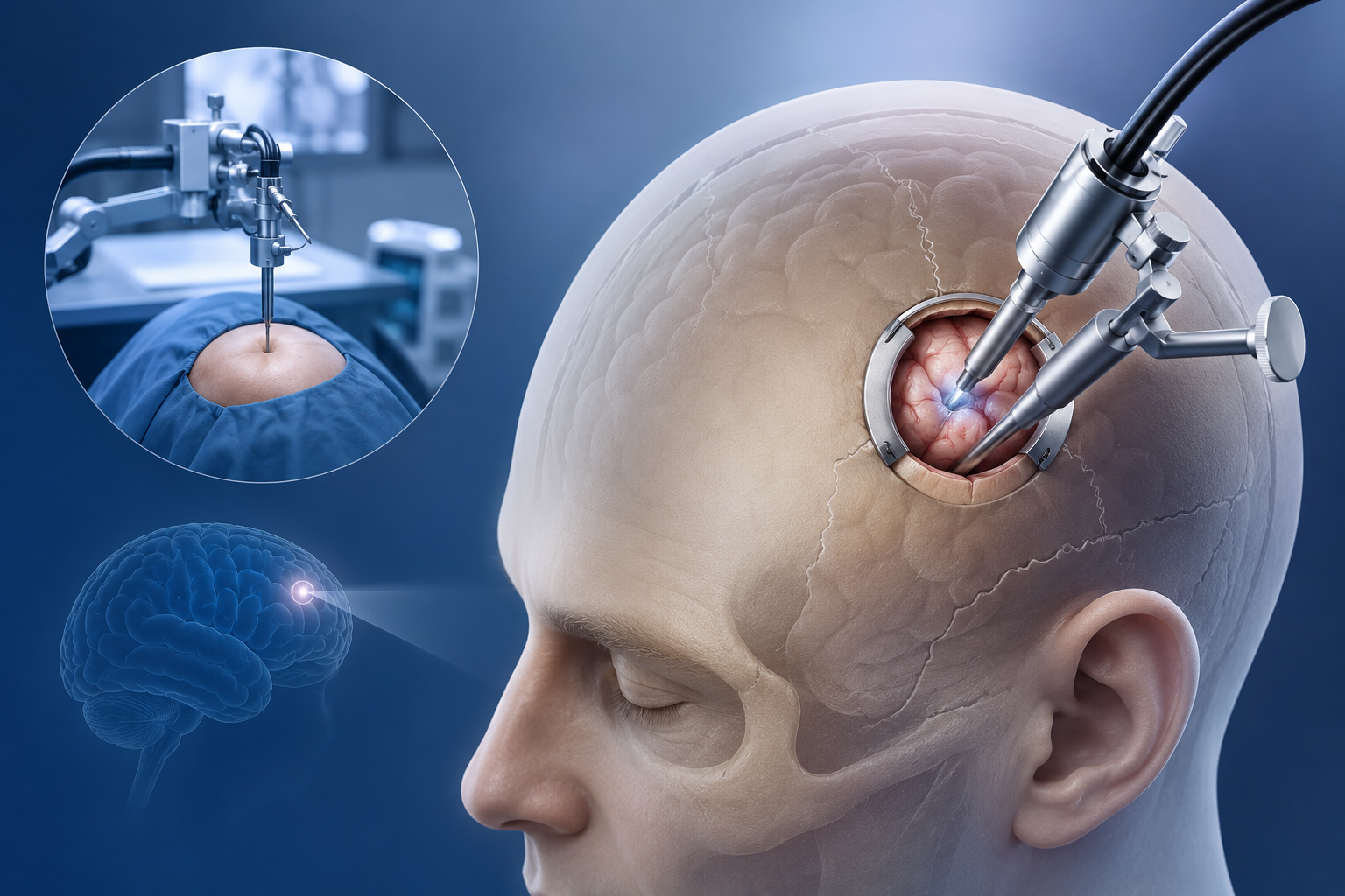 Keyhole Surgery Site